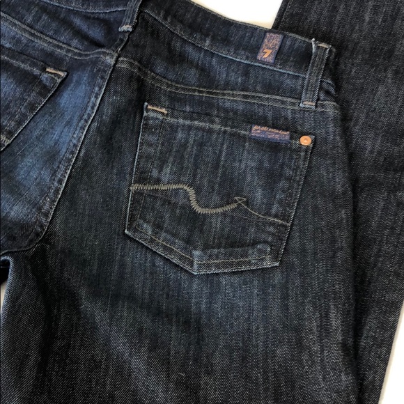 Seven for All Mankind straight leg jeans size 26 - Picture 3 of 3